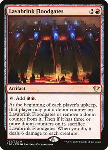 Lavabrink Floodgates - Commander 2020 (C20) #53 - Rare Magic: The Gathering Trading Card