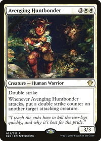 Avenging Huntbonder - Commander 2020 (C20) #22 - Rare Magic: The Gathering Trading Card