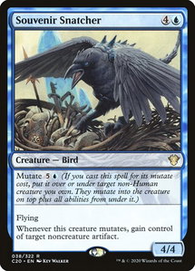 Souvenir Snatcher - Commander 2020 (C20) #38 - Rare Magic: The Gathering Trading Card