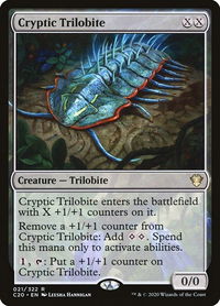 Cryptic Trilobite - Commander 2020 (C20) #21 - Rare Magic: The Gathering Trading Card