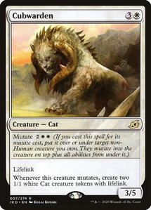 Cubwarden - Ikoria: Lair of Behemoths (IKO) #7 - Rare Magic: The Gathering Trading Card
