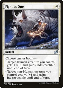 Fight as One - Ikoria: Lair of Behemoths (IKO) #12 - Uncommon Magic: The Gathering Trading Card