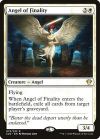 Angel of Finality - Commander 2020 (C20) #75 - Rare Magic: The Gathering Trading Card