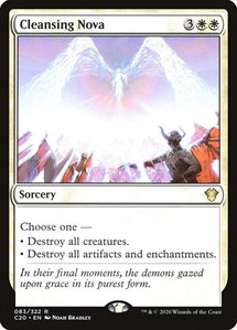 Cleansing Nova - Commander 2020 (C20) #83 - Rare Magic: The Gathering Trading Card