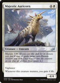 Majestic Auricorn - Ikoria: Lair of Behemoths (IKO) #22 - Uncommon Magic: The Gathering Trading Card