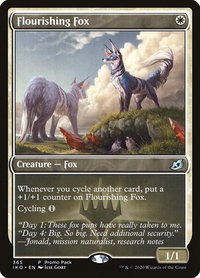 Flourishing Fox - Promo Pack: Ikoria (PPIKO) #365 - Promo Magic: The Gathering Trading Card