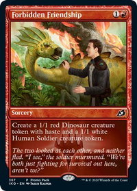 Forbidden Friendship - Promo Pack: Ikoria (PPIKO) #367 - Promo Magic: The Gathering Trading Card
