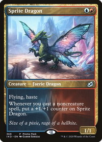 Sprite Dragon - Promo Pack: Ikoria (PPIKO) #369 - Promo Magic: The Gathering Trading Card
