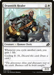 Drannith Healer - Ikoria: Lair of Behemoths (IKO) #10 - Common Magic: The Gathering Trading Card