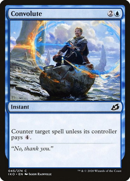 Convolute - Ikoria: Lair of Behemoths Magic: The Gathering trading card