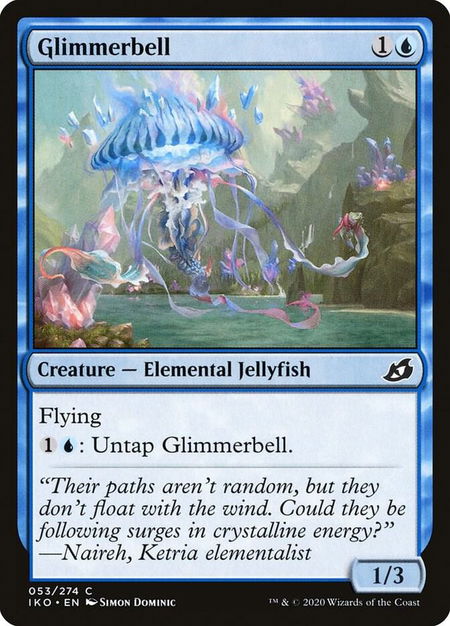Glimmerbell - Ikoria: Lair of Behemoths Magic: The Gathering trading card