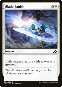 Blade Banish - Ikoria: Lair of Behemoths (IKO) #4 - Common Magic: The Gathering Trading Card