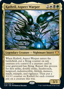 Kathril, Aspect Warper (Commander 2020) - Oversize Cards (OVER) #10 - Mythic Rare Magic: The Gathering Trading Card