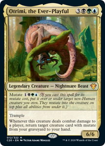 Otrimi, the Ever-Playful (Commander 2020) - Oversize Cards (OVER) #12 - Mythic Rare Magic: The Gathering Trading Card