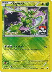 Scyther - 4/108 (Pokemon League) [1st Place] - League & Championship Cards (PR) #004/108 - Promo Pokémon Trading Card