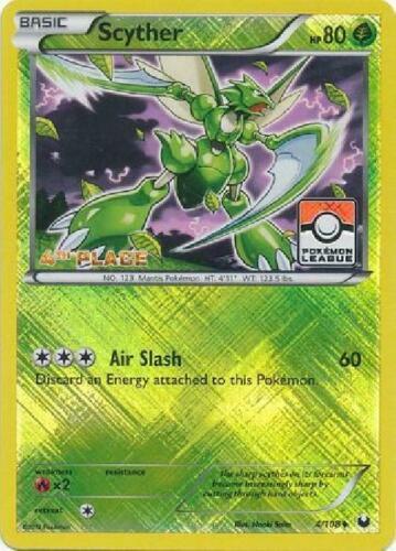 Scyther - 4/108 (Pokemon League) [4th Place] - League & Championship Cards Pokémon trading card
