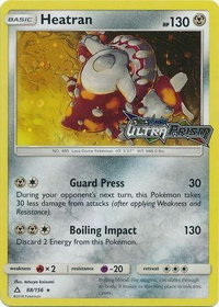 Heatran - 88/156 (Prerelease) - Alternate Art Promos (PR) #088/156 - Rare Pokémon Trading Card