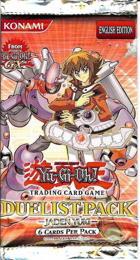 Duelist Pack: Jaden Yuki Booster Pack [Unlimited Edition] - Duelist Pack 1: Jaden Yuki YuGiOh trading card