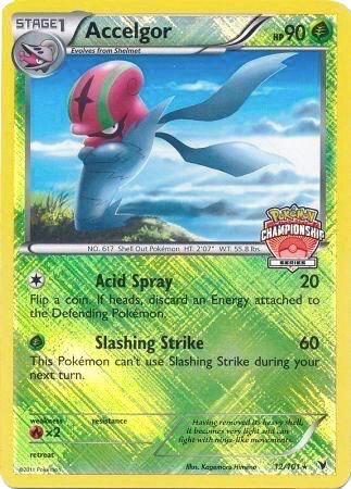 Accelgor - 12/101 (Championship Series) - League & Championship Cards Pokémon trading card