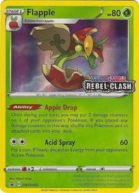 Flapple - SWSH022 (Prerelease) - SWSH: Sword & Shield Promo Cards (SWSD) #SWSH022 - Promo Pokémon Trading Card