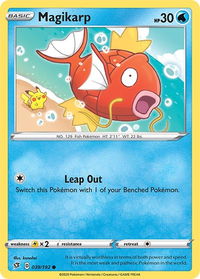 Magikarp - SWSH02: Rebel Clash (SWSH02) #039/192 - Common Pokémon Trading Card
