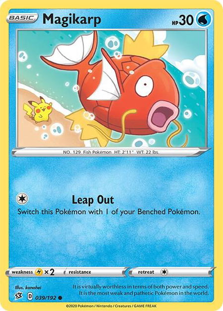Magikarp - SWSH02: Rebel Clash Pokémon trading card