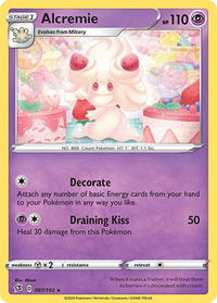 Alcremie - SWSH02: Rebel Clash (SWSH02) #087/192 - Rare Pokémon Trading Card