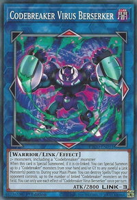 Codebreaker Virus Berserker - Eternity Code (ETCO) #ETCO-EN051 - Common / Short Print YuGiOh Trading Card