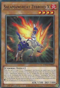 Salamangreat Zebroid X - Eternity Code (ETCO) #ETCO-EN003 - Common / Short Print YuGiOh Trading Card