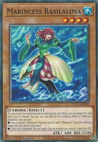 Marincess Basilalima - Eternity Code (ETCO) #ETCO-EN006 - Common / Short Print YuGiOh Trading Card