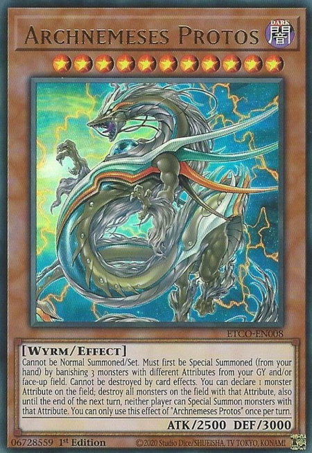 Archnemeses Protos - Eternity Code YuGiOh trading card