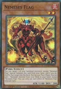 Nemeses Flag - Eternity Code (ETCO) #ETCO-EN010 - Super Rare YuGiOh Trading Card