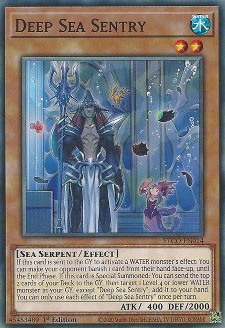 Deep Sea Sentry - Eternity Code YuGiOh trading card