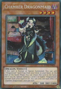 Chamber Dragonmaid - Eternity Code (ETCO) #ETCO-EN026 - Secret Rare YuGiOh Trading Card