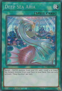 Deep Sea Aria - Eternity Code (ETCO) #ETCO-EN061 - Secret Rare YuGiOh Trading Card