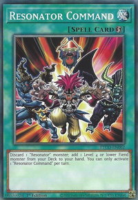 Resonator Command - Eternity Code (ETCO) #ETCO-EN062 - Common / Short Print YuGiOh Trading Card