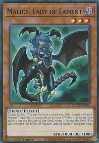 Malice, Lady of Lament - Eternity Code (ETCO) #ETCO-EN035 - Super Rare YuGiOh Trading Card