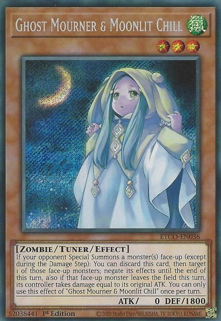 Ghost Mourner & Moonlit Chill - Eternity Code YuGiOh trading card