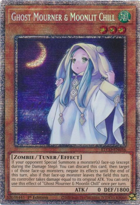 Ghost Mourner & Moonlit Chill (Starlight Rare) - Eternity Code YuGiOh trading card