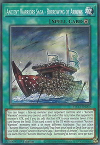 Ancient Warriors Saga - Borrowing of Arrows - Eternity Code (ETCO) #ETCO-EN069 - Common / Short Print YuGiOh Trading Card