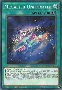 Megalith Unformed - Eternity Code (ETCO) #ETCO-EN070 - Common / Short Print YuGiOh Trading Card