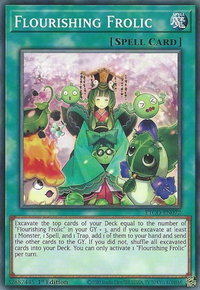 Flourishing Frolic - Eternity Code (ETCO) #ETCO-EN072 - Common / Short Print YuGiOh Trading Card
