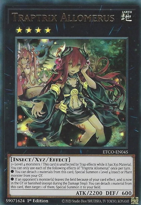 Traptrix Allomerus - Eternity Code YuGiOh trading card