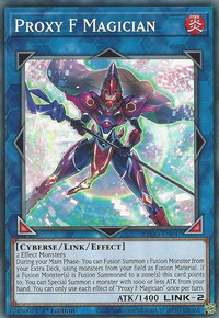 Proxy F Magician - Eternity Code (ETCO) #ETCO-EN047 - Common / Short Print YuGiOh Trading Card