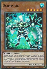 Scrypton - Eternity Code (ETCO) #ETCO-EN082 - Super Rare YuGiOh Trading Card