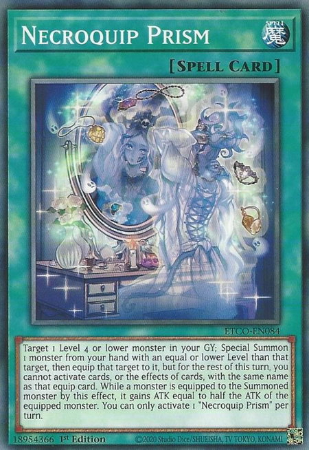Necroquip Prism - Eternity Code YuGiOh trading card