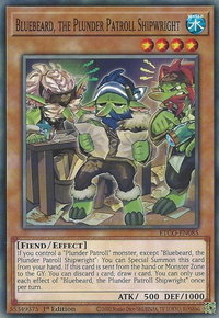 Bluebeard, the Plunder Patroll Shipwright - Eternity Code (ETCO) #ETCO-EN085 - Common / Short Print YuGiOh Trading Card
