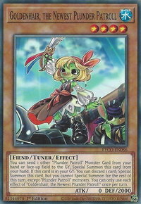 Goldenhair, the Newest Plunder Patroll - Eternity Code (ETCO) #ETCO-EN086 - Common / Short Print YuGiOh Trading Card