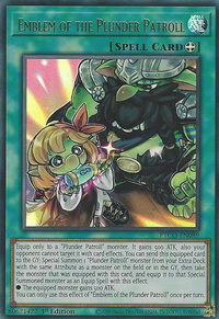 Emblem of the Plunder Patroll - Eternity Code (ETCO) #ETCO-EN089 - Ultra Rare YuGiOh Trading Card