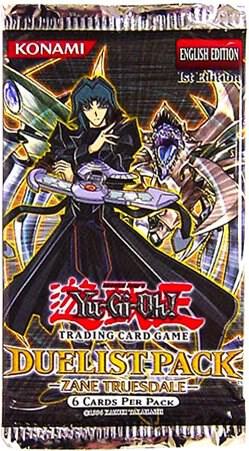 Duelist Pack: Zane Truesdale Booster Pack [1st Edition] - Duelist Pack 4: Zane Truesdale YuGiOh trading card